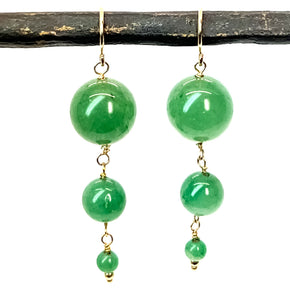 Aventurine Bubble Earrings